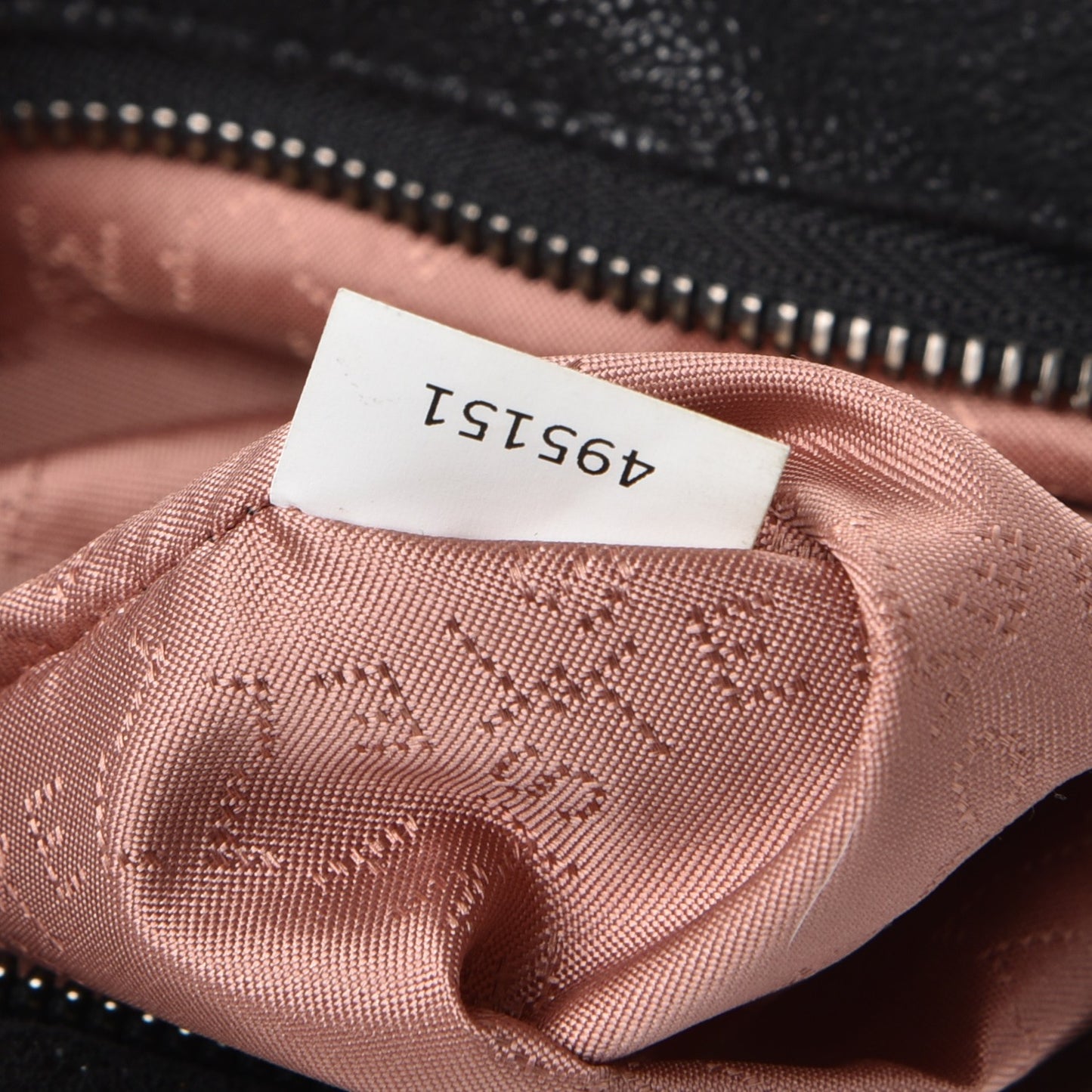 Shaggy Deer Falabella Fold Over Tote Black