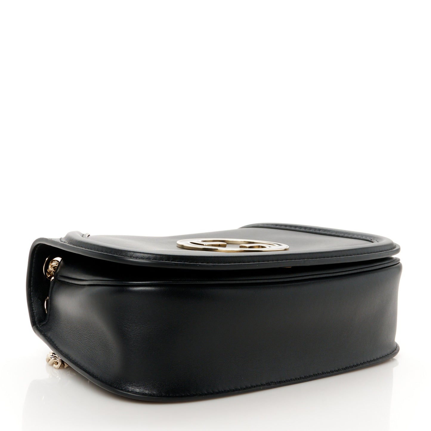 Calfskin Blondie Medium Shoulder Bag Black