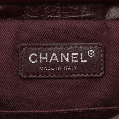 Chanel Glazed Calfskin Quilted Large Salzburg Backpack Burgundy 6 of 14