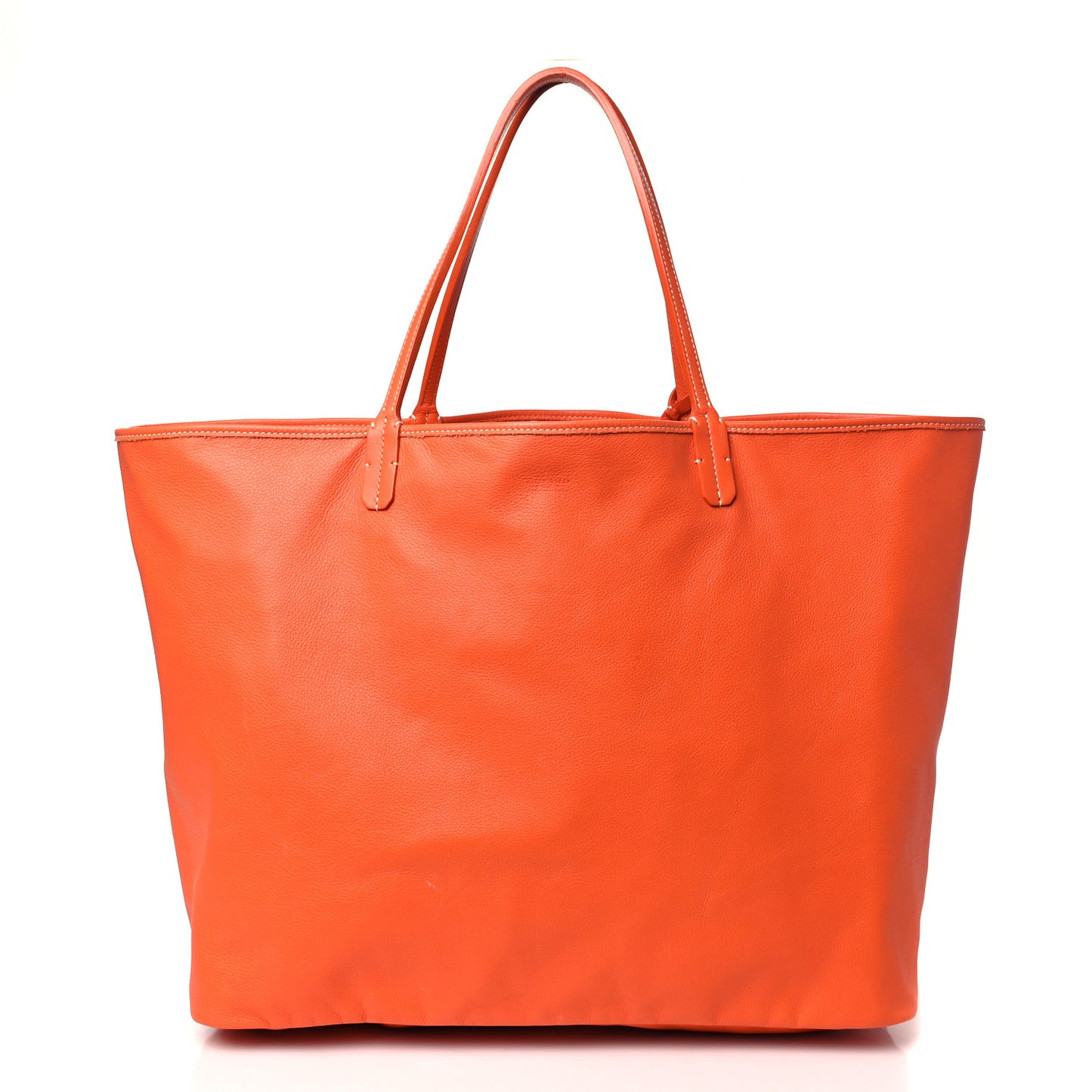 Goyardine Reversible Anjou GM Orange