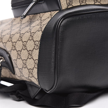 Gucci GG Supreme Monogram Medium Backpack Black 9 of 11