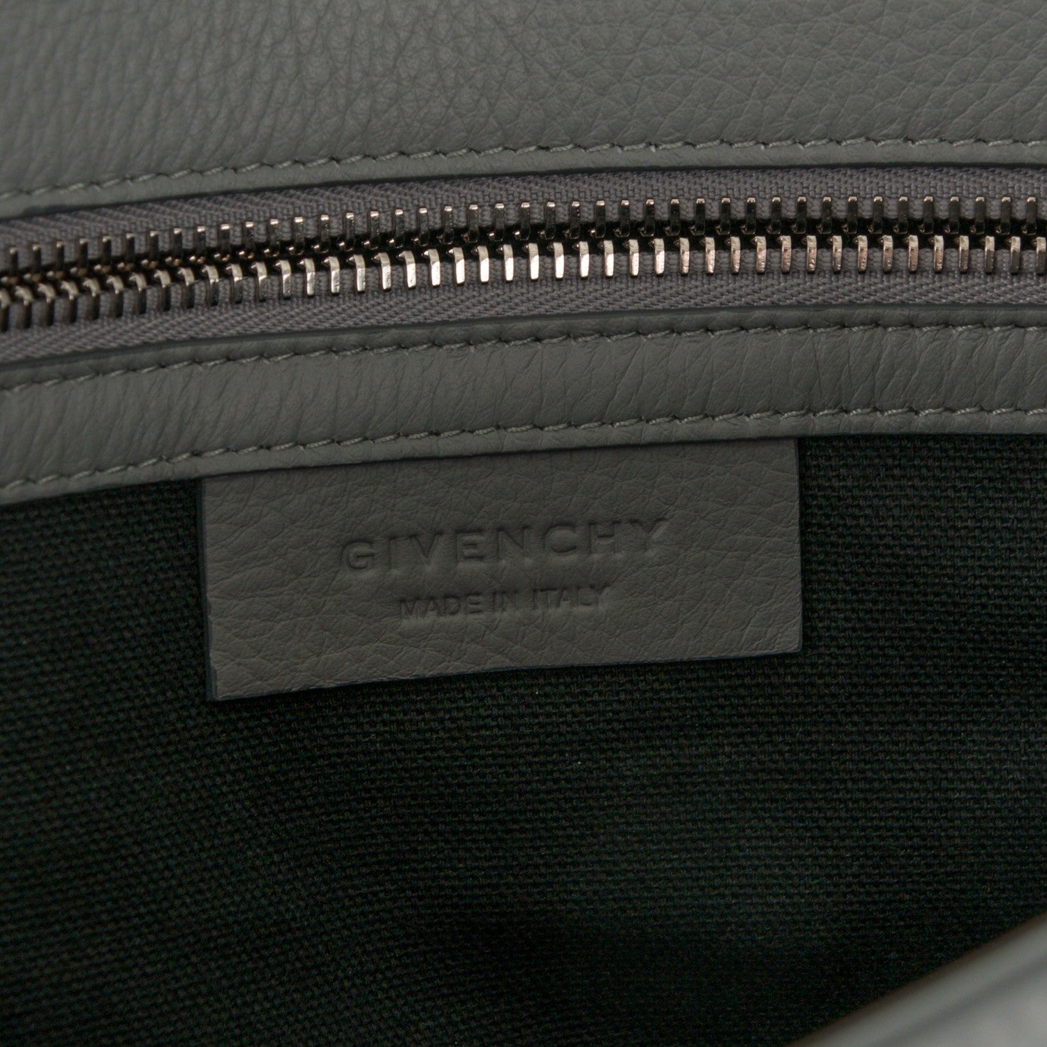 Givenchy Grained Calfskin Medium Pandora Pure Flap Bag Pearl Grey 6 of 7