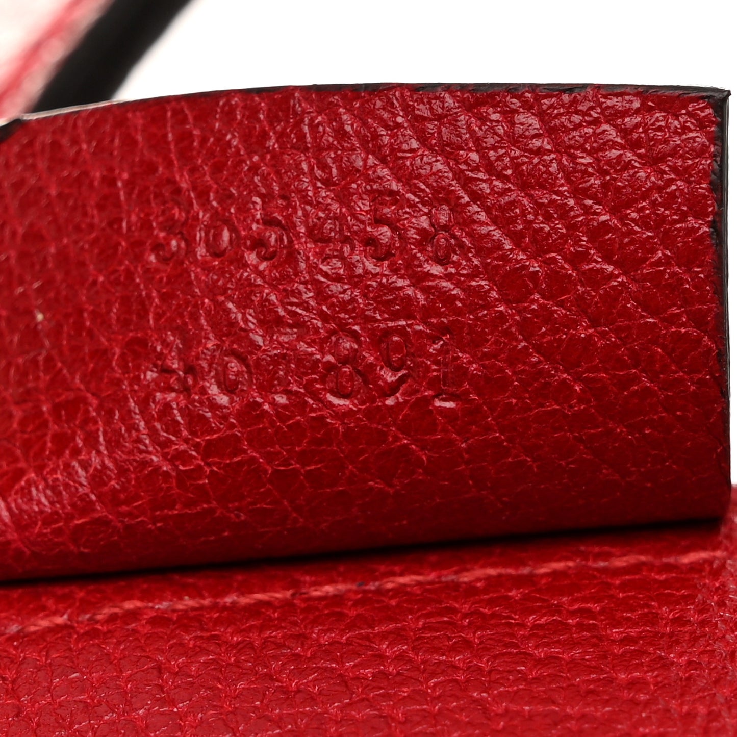 Soft Grained Calfskin Web Medium Jackie Hobo Red