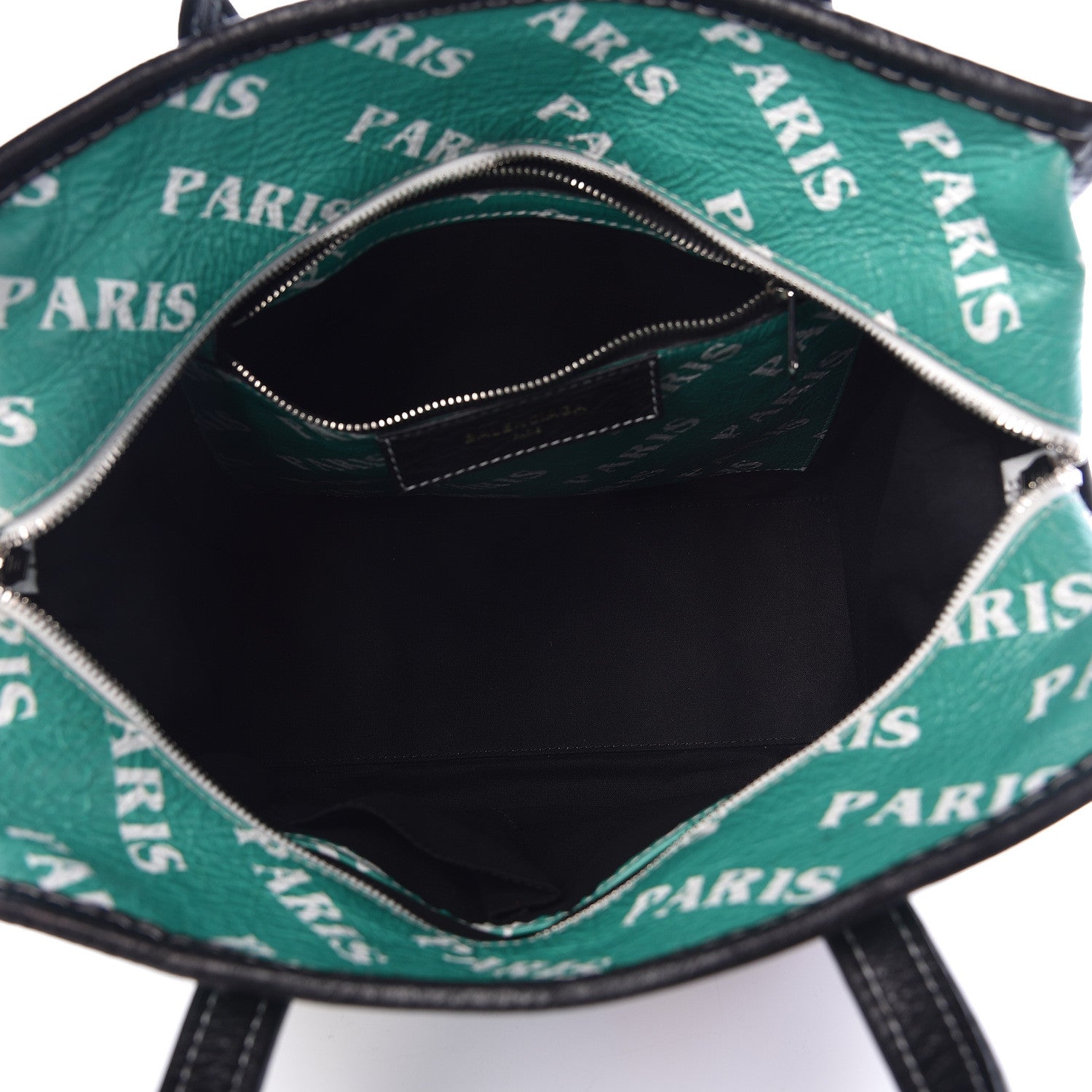 Balenciaga Agneau Arena Paris Print S Bazar Shopper Tote 7 of 10