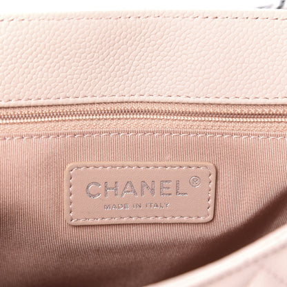 Chanel Caviar Quilted Casual Pocket Messenger Flap Light Pink 10 of 14