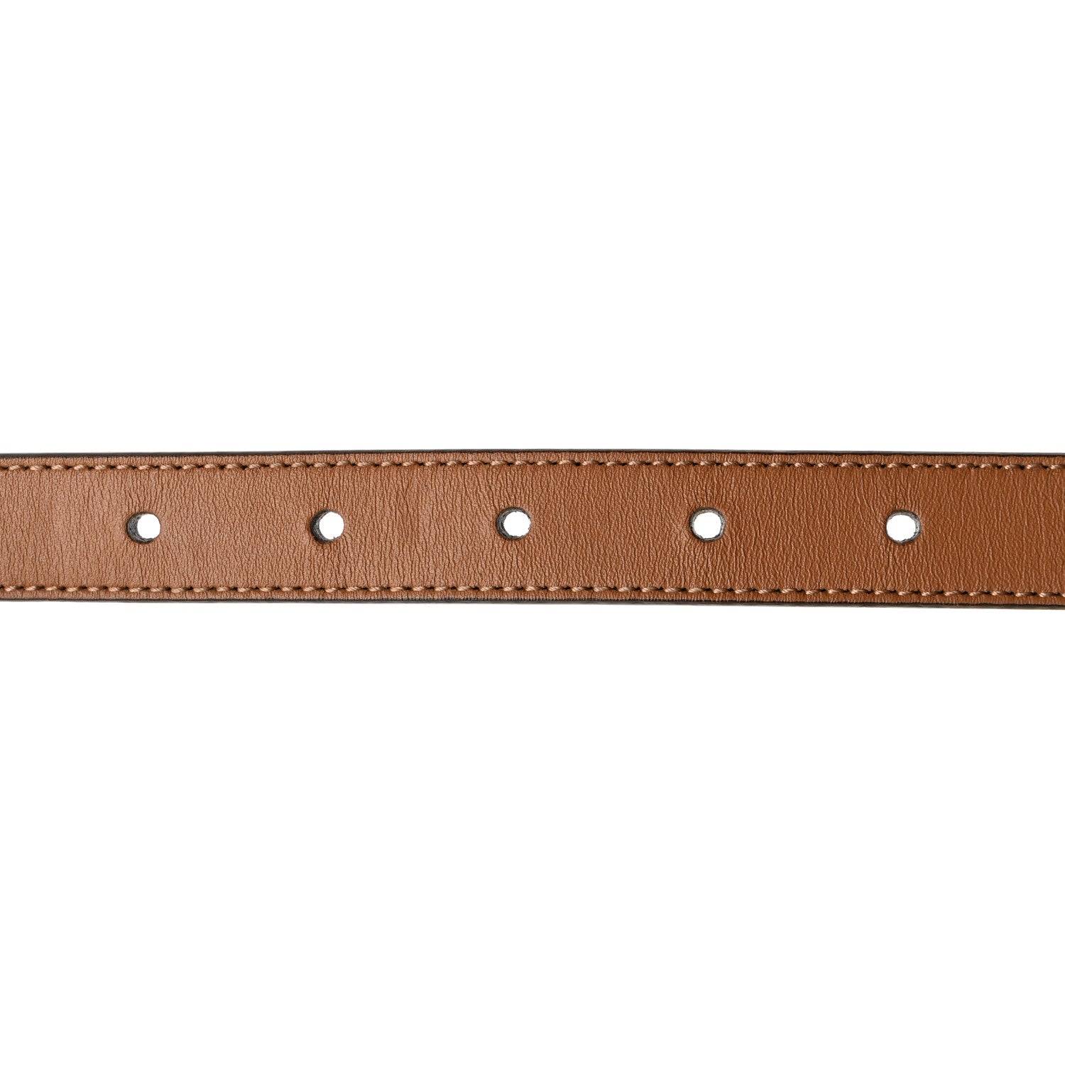 Gucci Moon Calfskin Double G 20mm Belt 90 36 Natural Tan 3 of 5