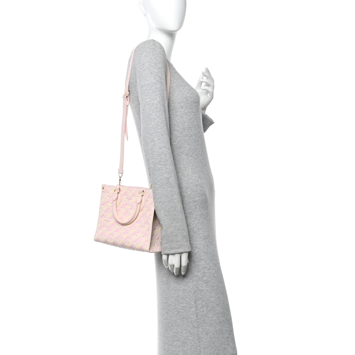 Louis Vuitton Empreinte Monogram Summer Stardust Onthego PM Pink 2 of 10
