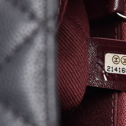 Chanel Caviar Quilted Small Coco Handle Flap Gray 10 of 18