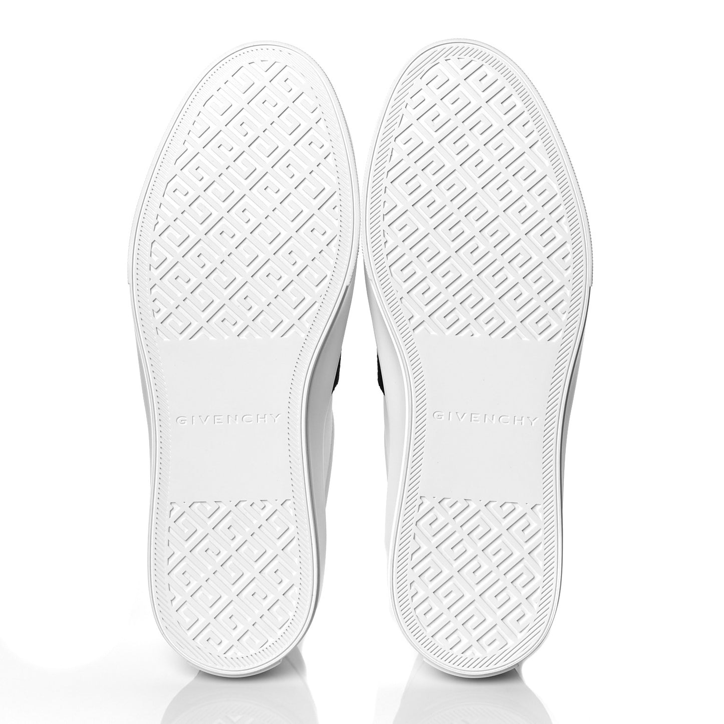 Calfskin Band Logo Womens Urban Street Sneakers 39 White Black