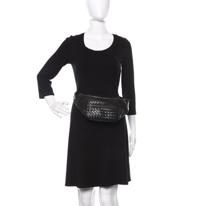 Bottega Veneta Nappa Intrecciato Belt Bag Black 2 of 15