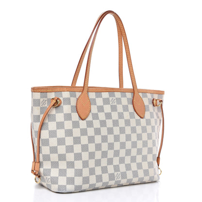 Louis Vuitton Damier Azur Neverfull PM 2 of 15