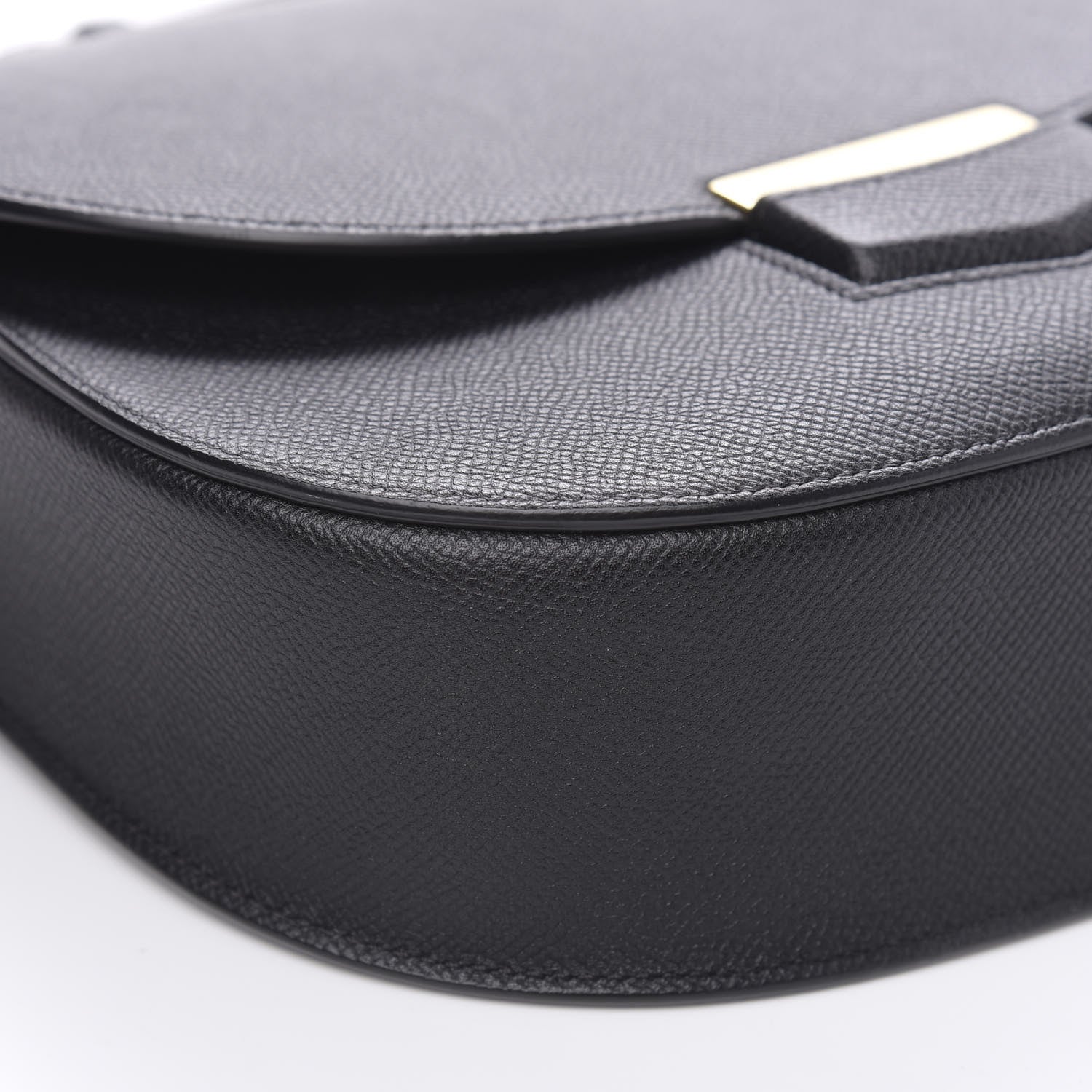 Celine Grained Calfskin Small Trotteur Black 7 of 11
