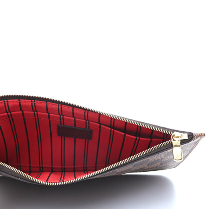 Louis Vuitton Damier Ebene Neverfull MM GM Pochette 5 of 6