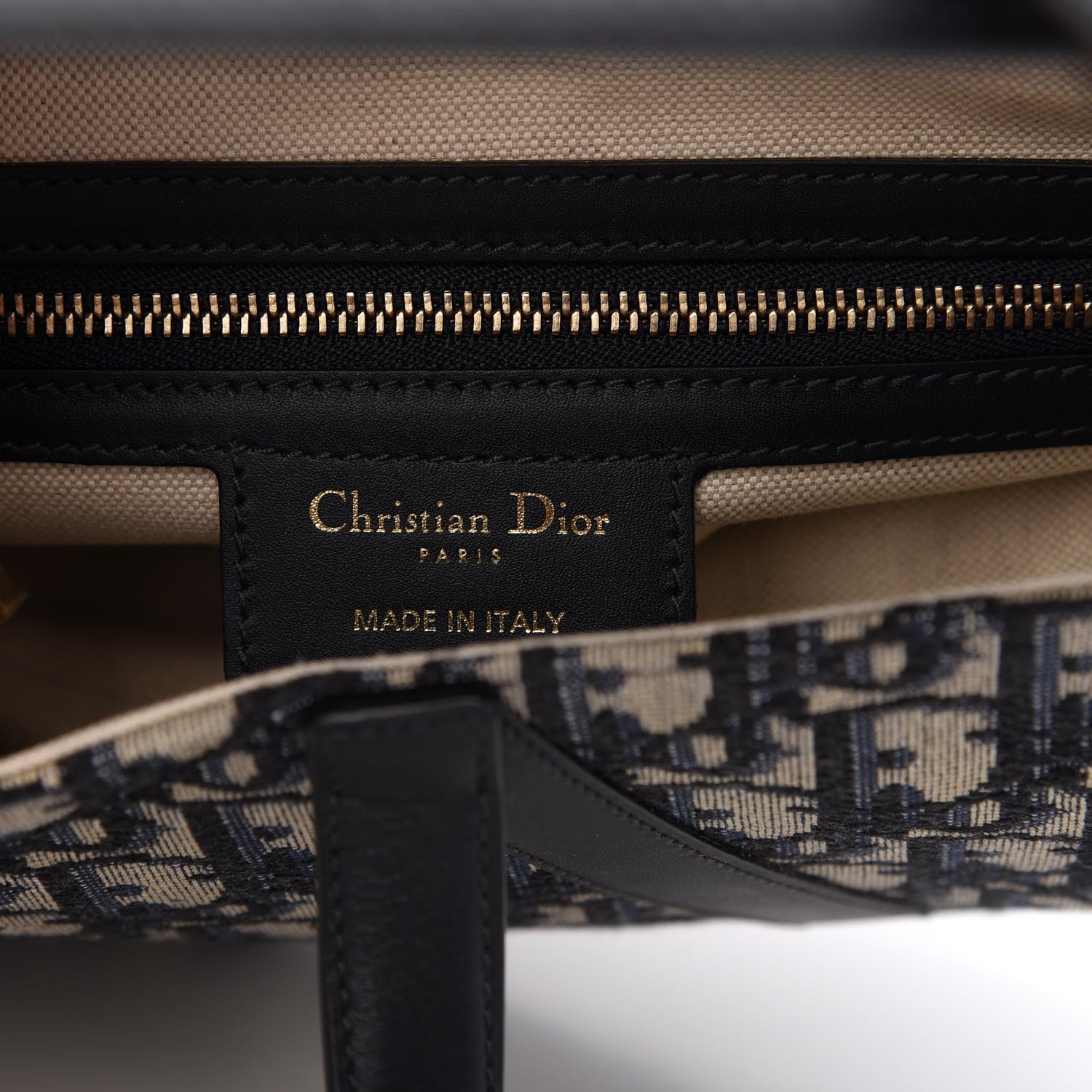Christian Dior Oblique Saddle Bag Blue 8 of 11