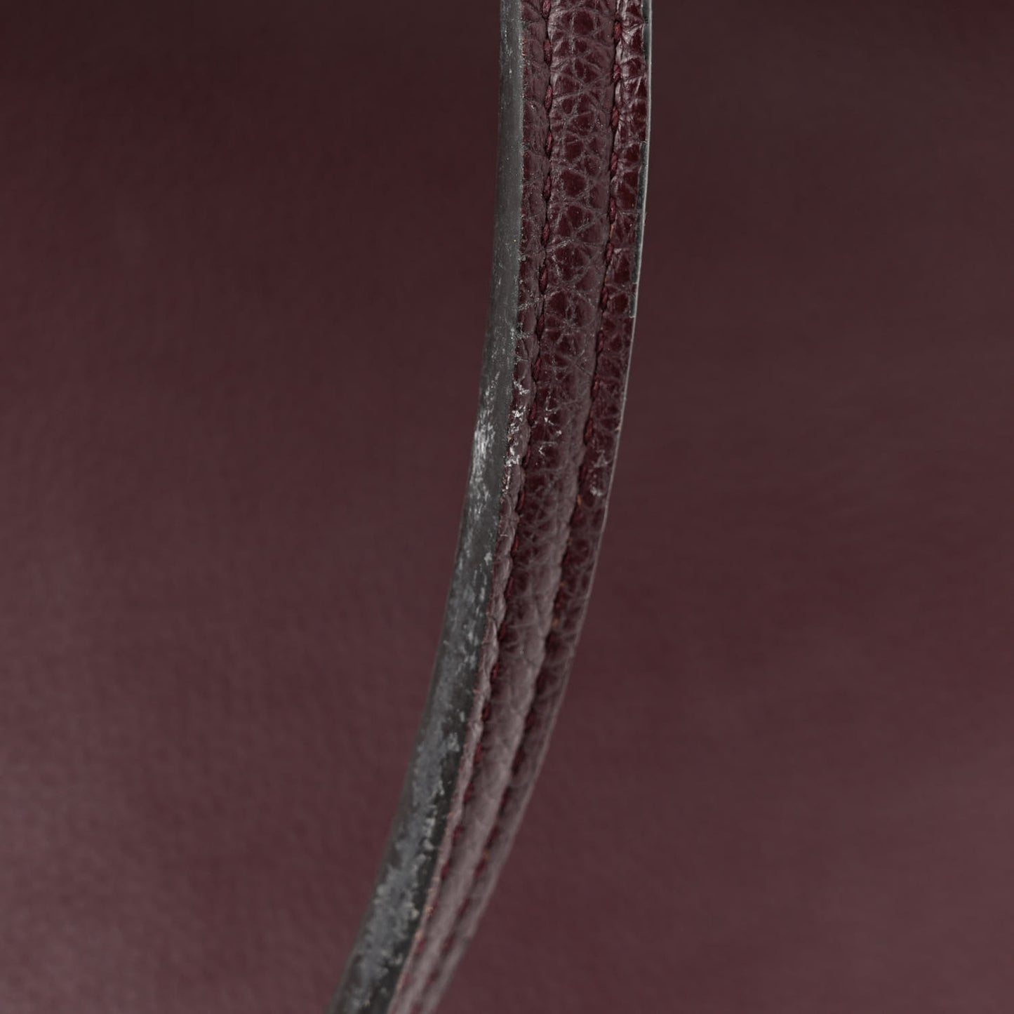 Calfskin Travel Tote Burgundy