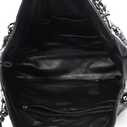 Chanel Glazed Calfskin Modern Chain Tote Black 5 of 13