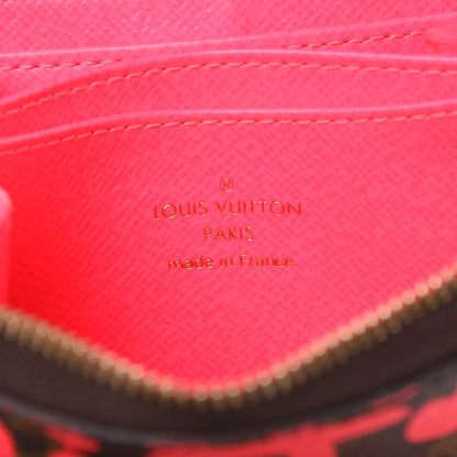 Louis Vuitton Monogram Graffiti Zippy Coin Purse Fuchsia 6 of 7