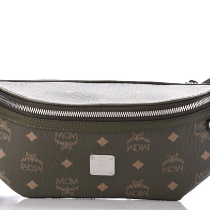 MCM Visetos Medium Belt Bag Sea Turtle 9 of 9