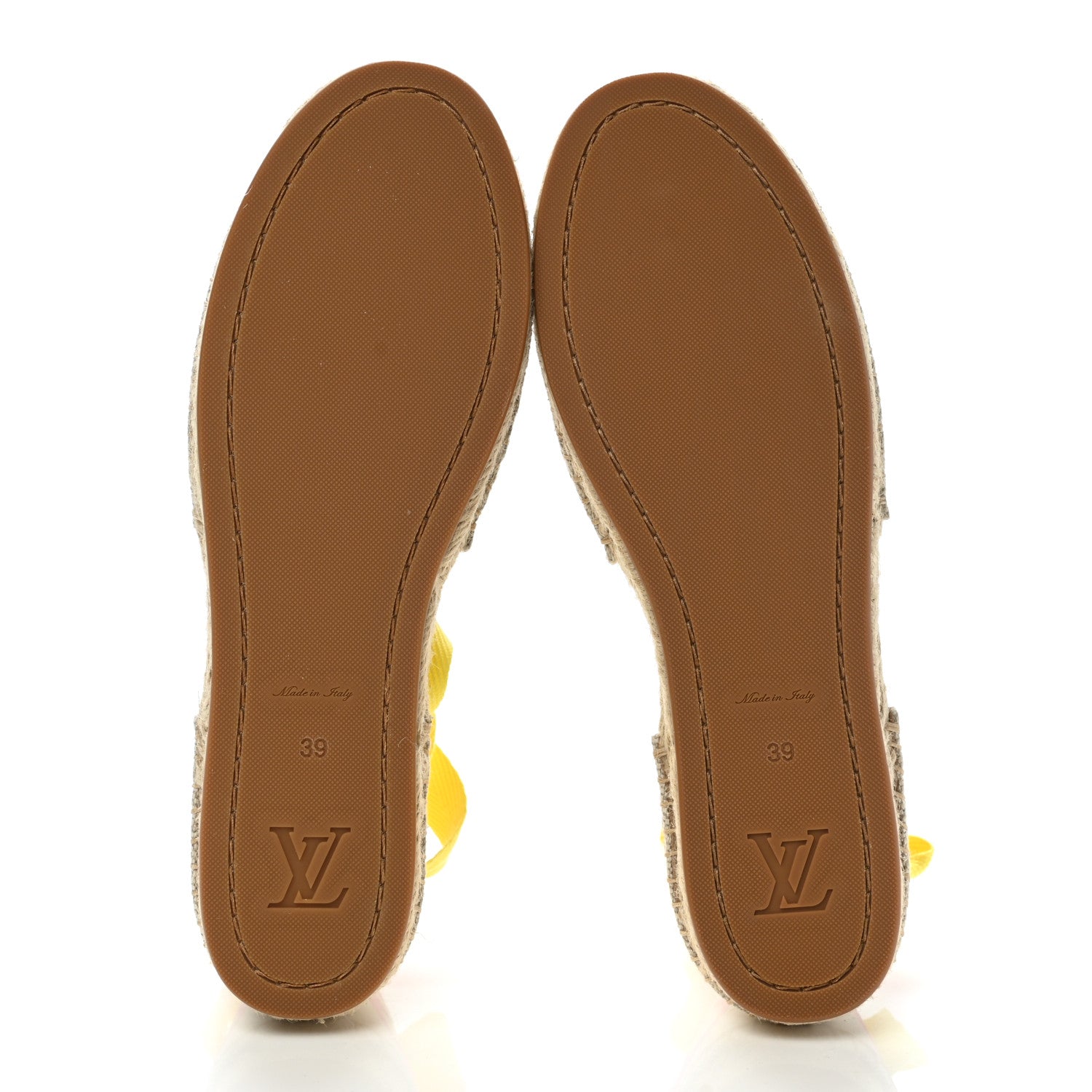 Louis Vuitton Canvas Monogram Starboard Espadrille Flats 39 Rose Pop 5 of 7