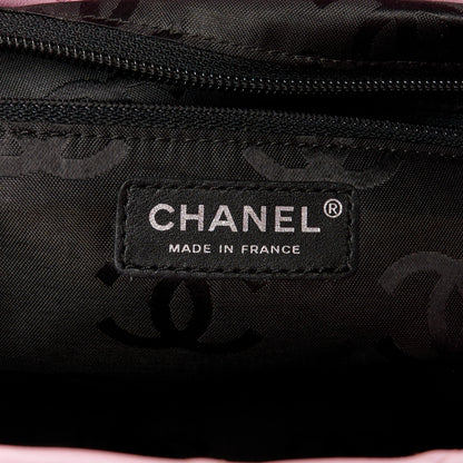 Chanel Calfskin Quilted Large Cambon Tote Pink Black 6 of 10