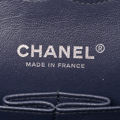 Chanel Caviar Quilted Medium Double Flap Navy 5 of 11