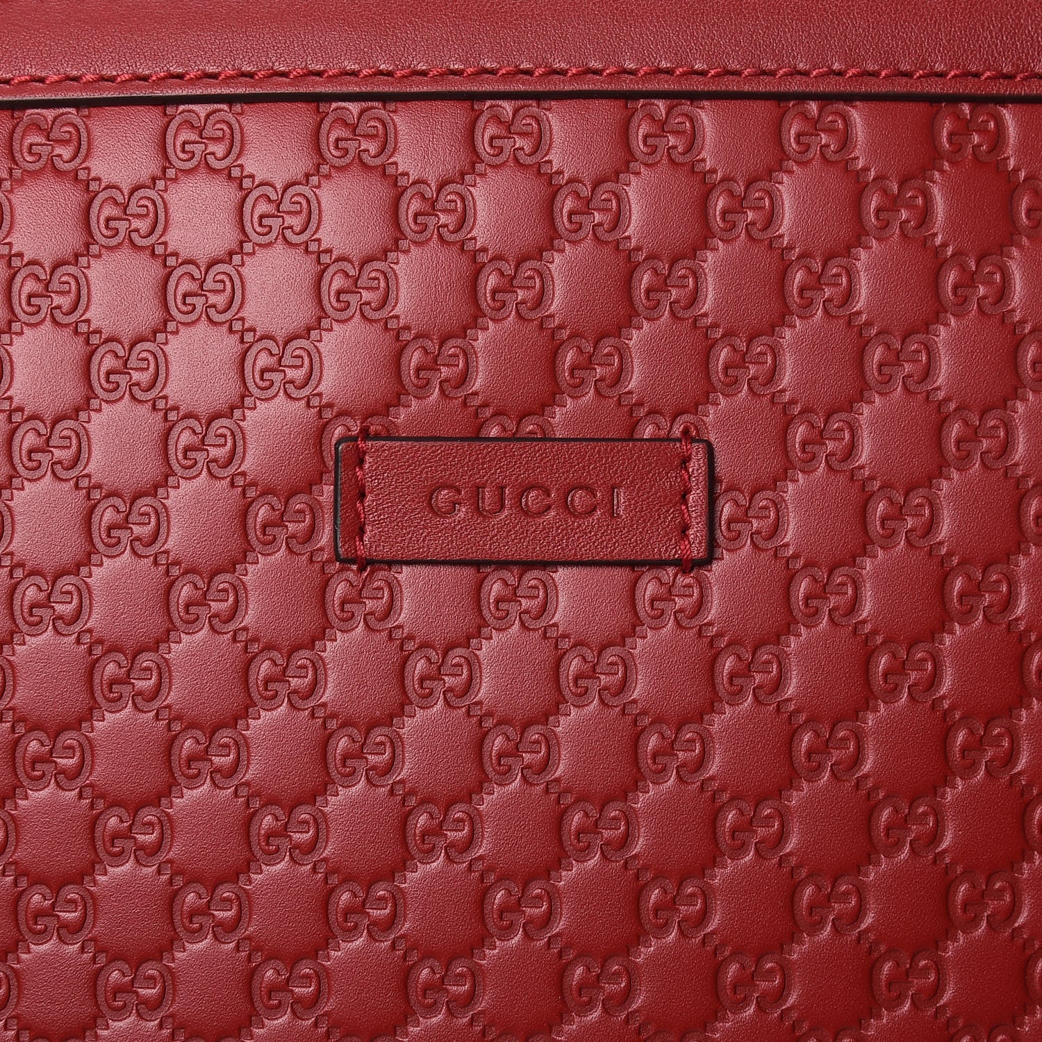 Gucci Soft Microguccissima Dome Satchel Red 8 of 10
