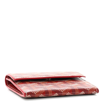 Goyard Goyardine Marigny Coin Purse Wallet Red 4 of 8