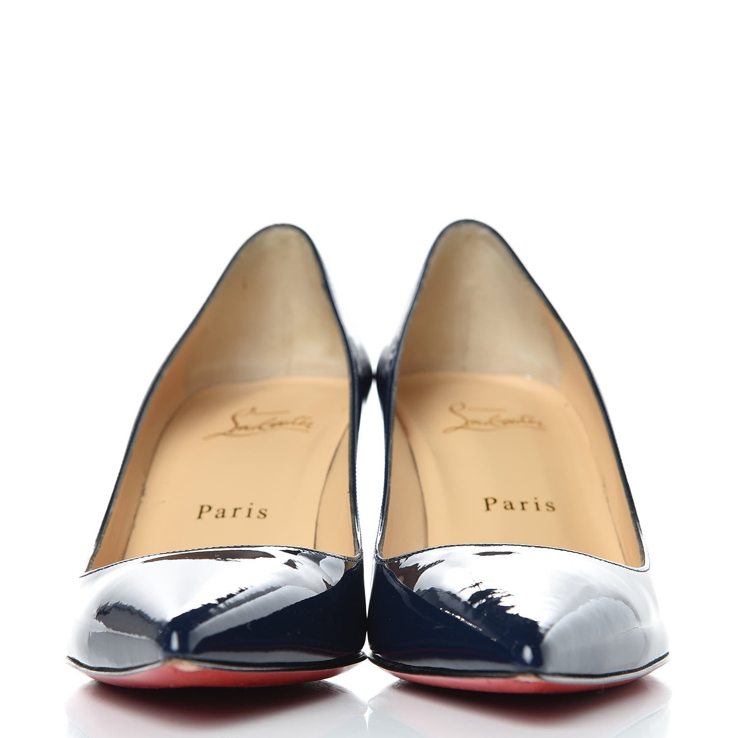 Christian Louboutin Patent Decollete 554 70 Pumps 36.5 Night 2 of 10