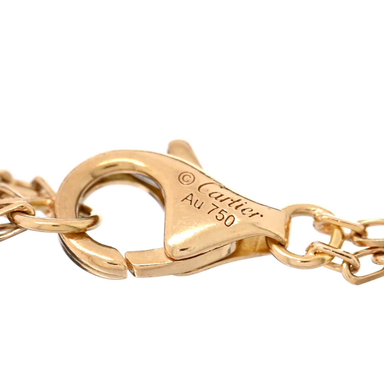 Cartier 18K Yellow Gold Diamond LOVE Bracelet 3 of 3