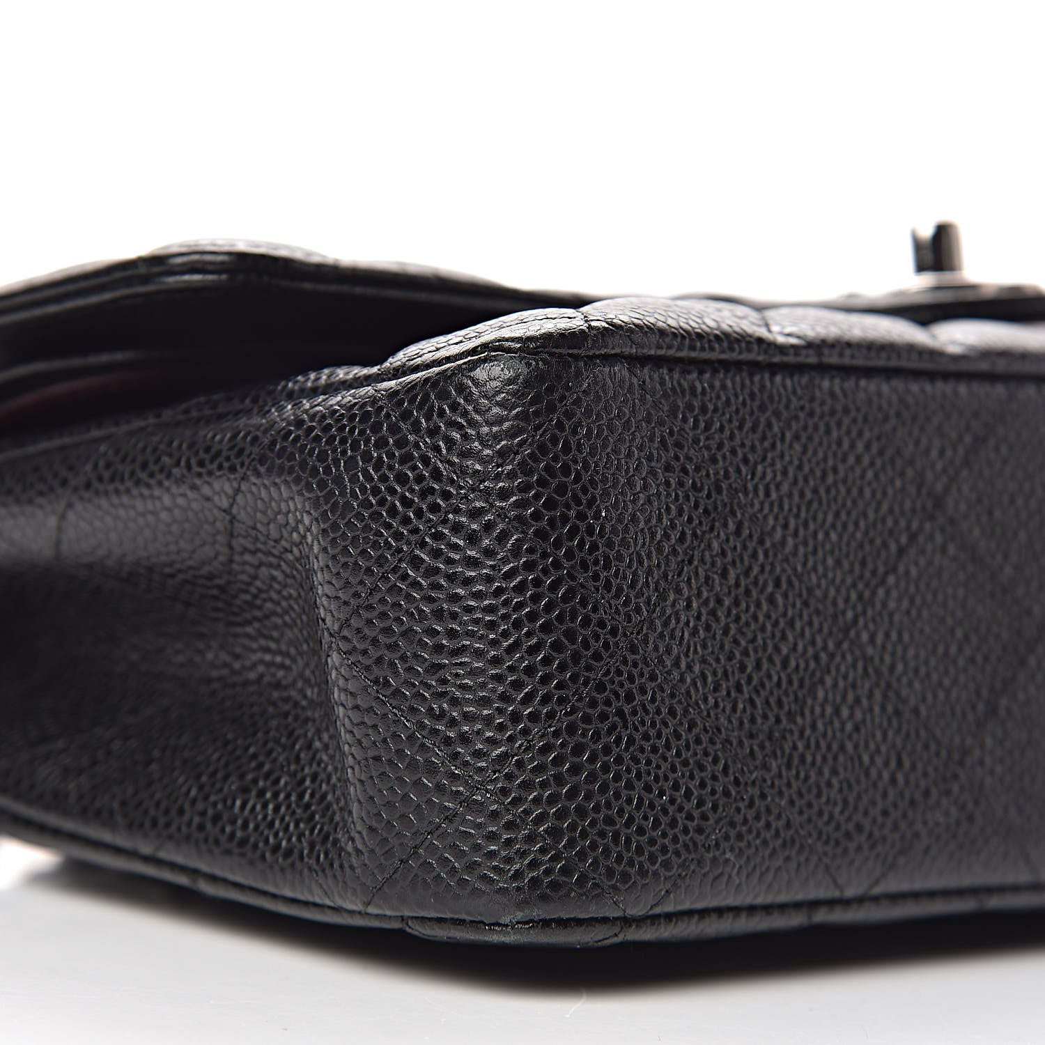 Chanel Caviar Quilted Medium Double Flap Black 9 of 16