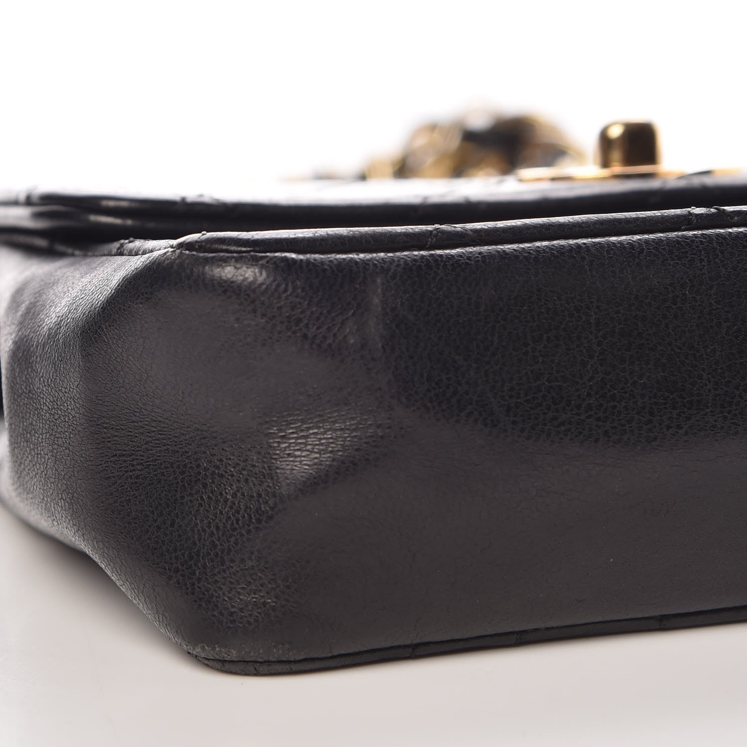 Chanel Lambskin Quilted Mini Flap Black 5 of 11