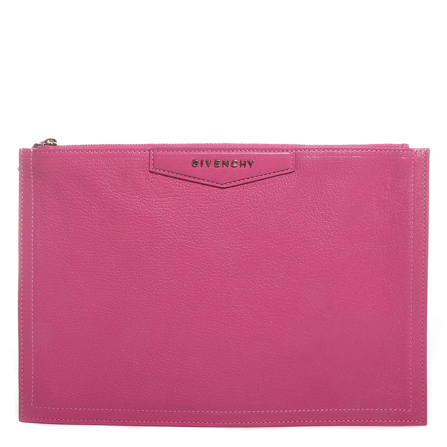 Givenchy Sugar Goatskin Medium Antigona Pouch Fushia 1 of 9