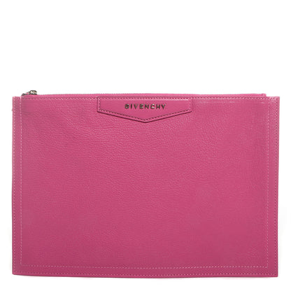 Givenchy Sugar Goatskin Medium Antigona Pouch Fushia 1 of 9