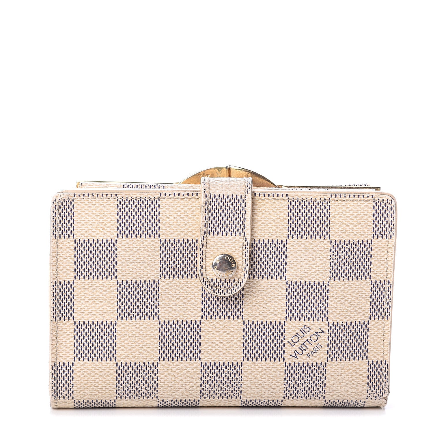 Louis Vuitton Damier Azur French Purse Wallet 1 of 6