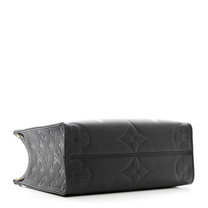 Louis Vuitton Empreinte Monogram Giant Onthego PM Black 4 of 9