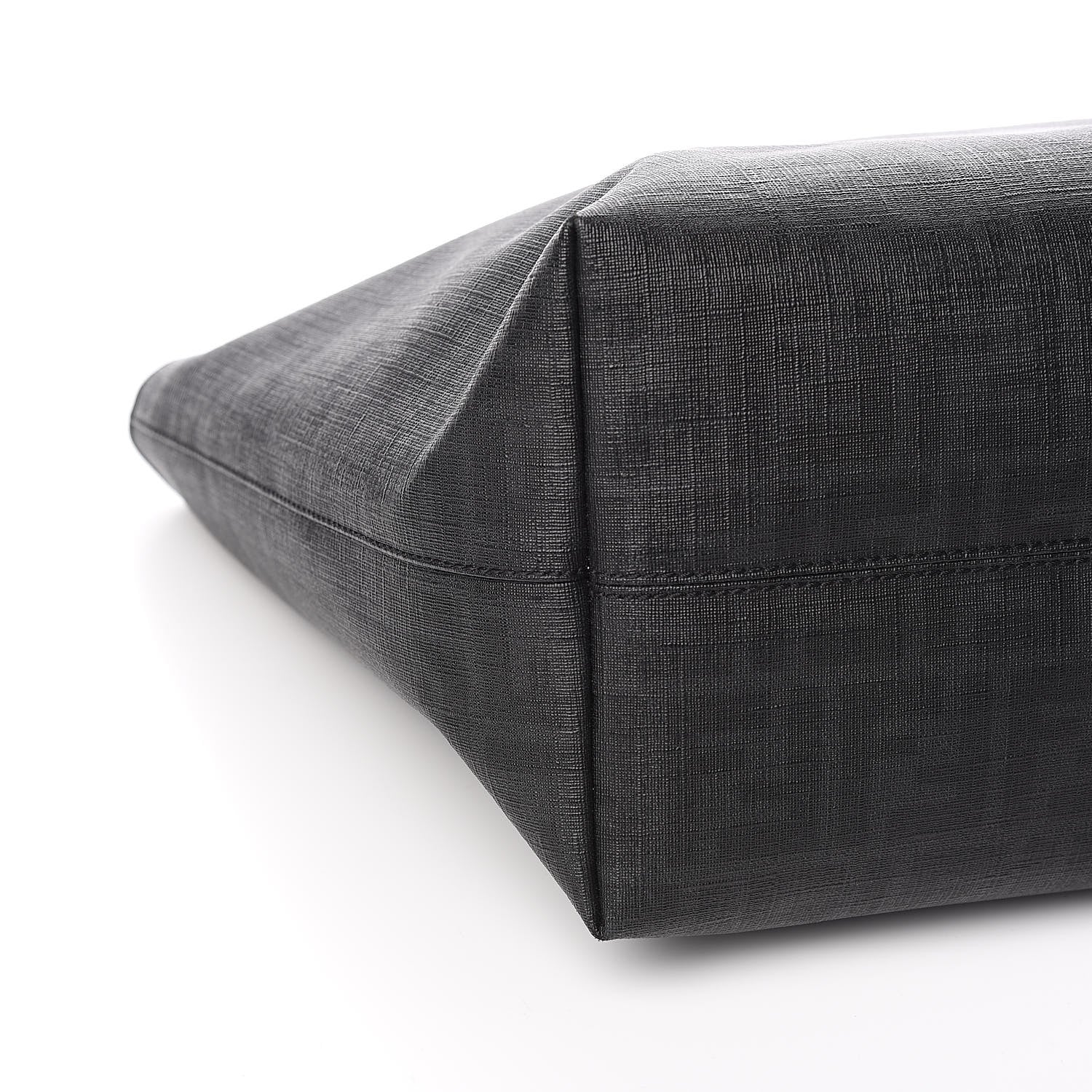Fendi Zucca Spalmati Large Roll Tote Black 9 of 13