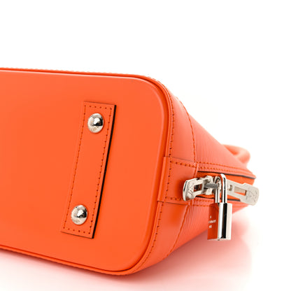 Louis Vuitton Epi Jacquard Alma BB Orange 10 of 12