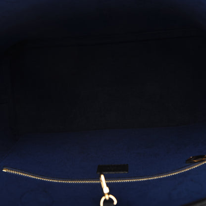 Louis Vuitton Empreinte Monogram Giant Neverfull MM Black 5 of 9