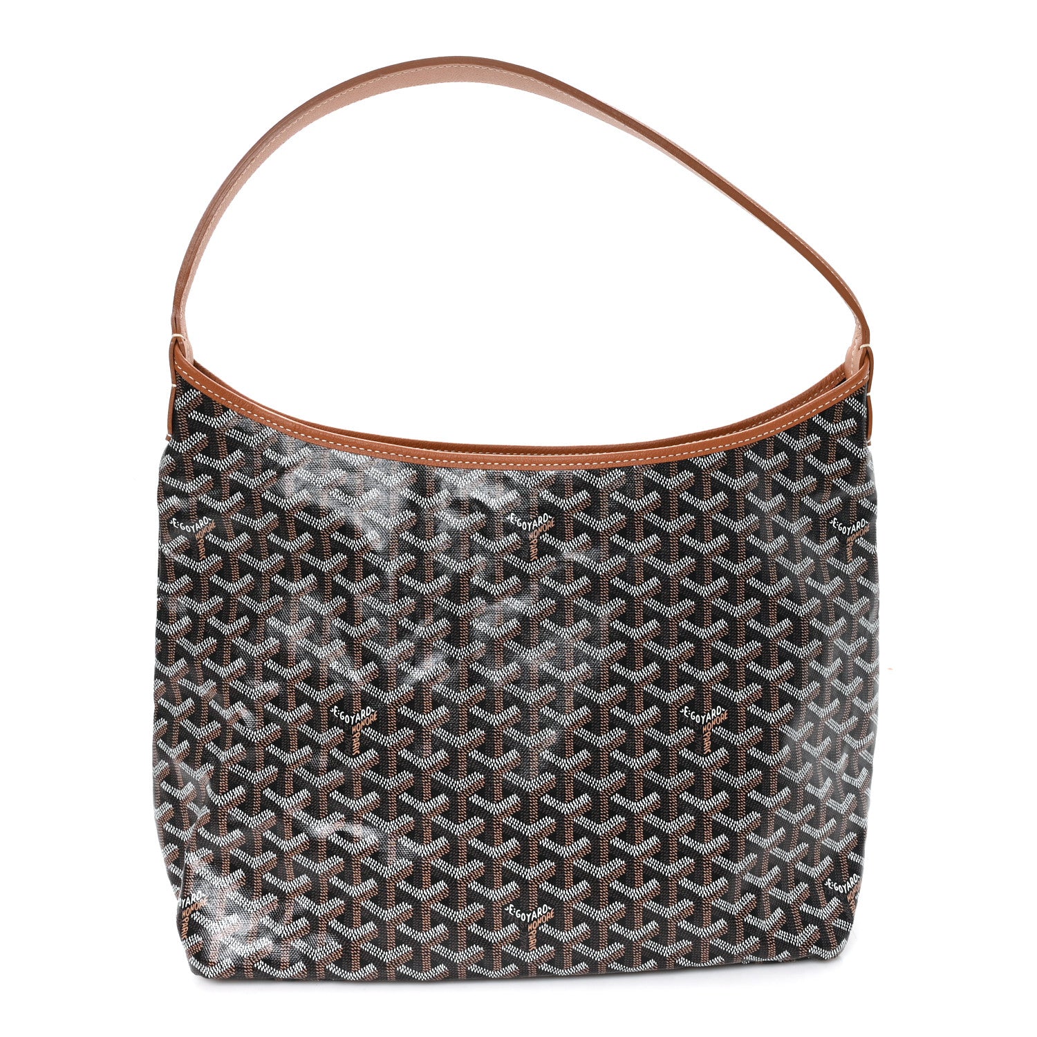 Goyard Goyardine Boheme Hobo Black Gold 1 of 11