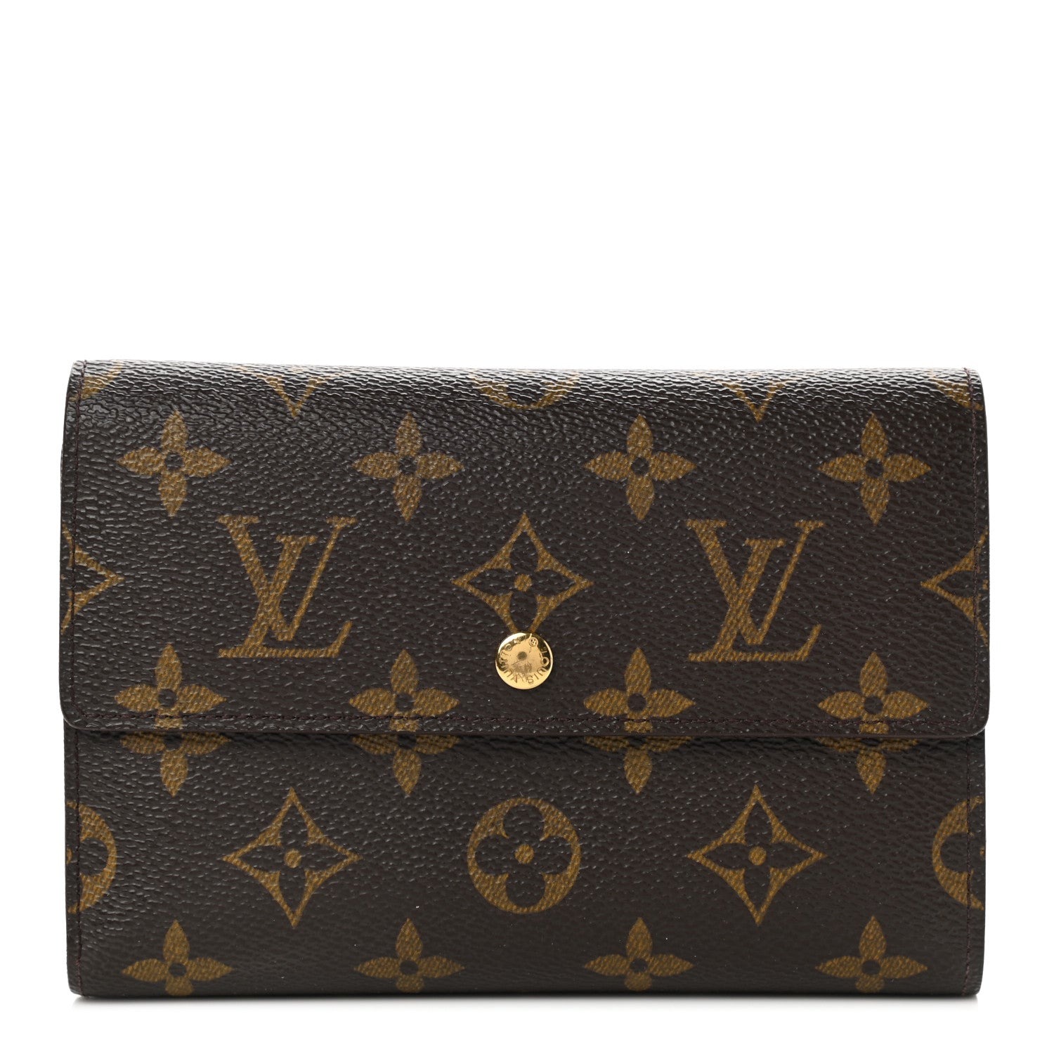 Louis Vuitton Monogram Porte Tresor Etui Papiers Wallet 1 of 12