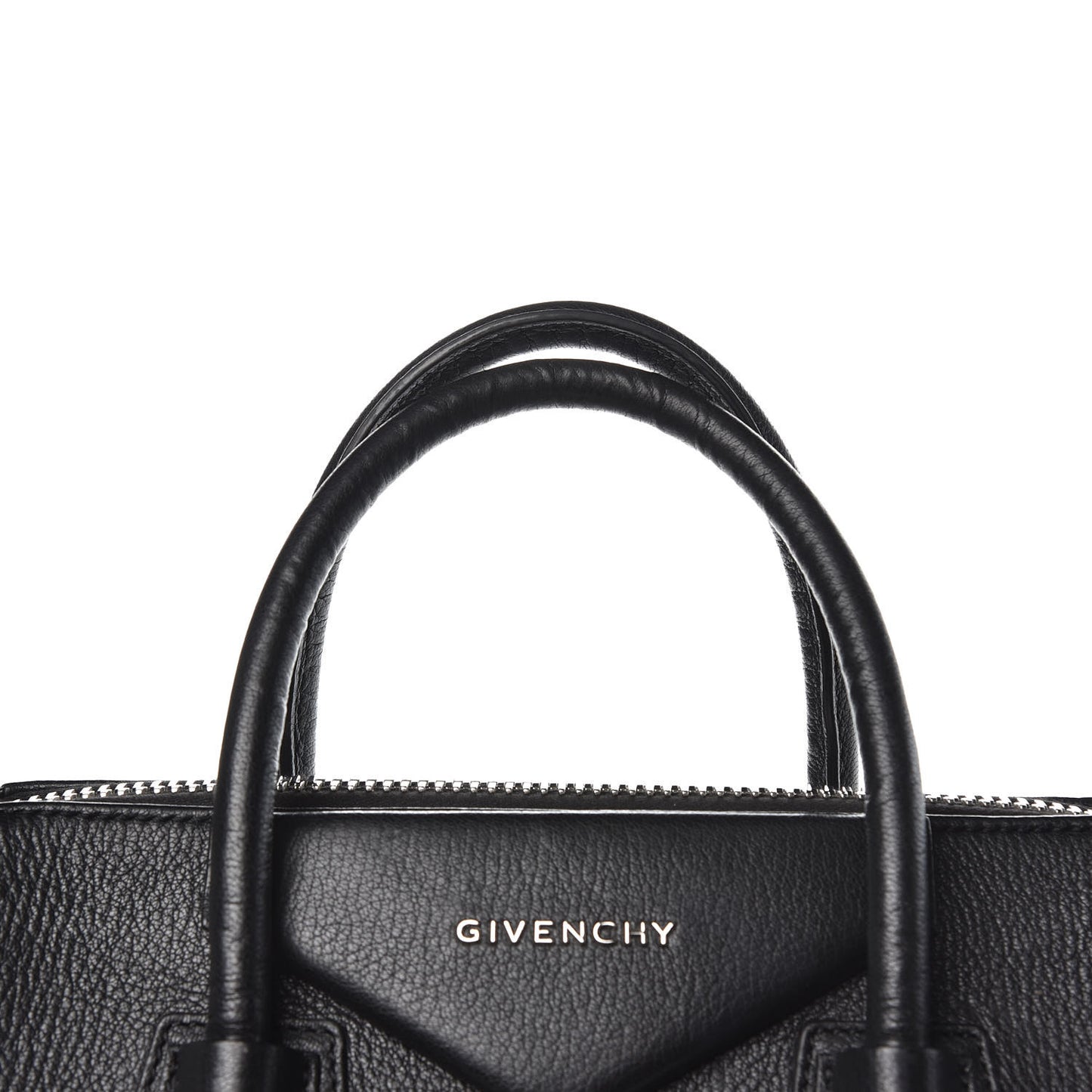 Sugar Goatskin Medium Antigona Black