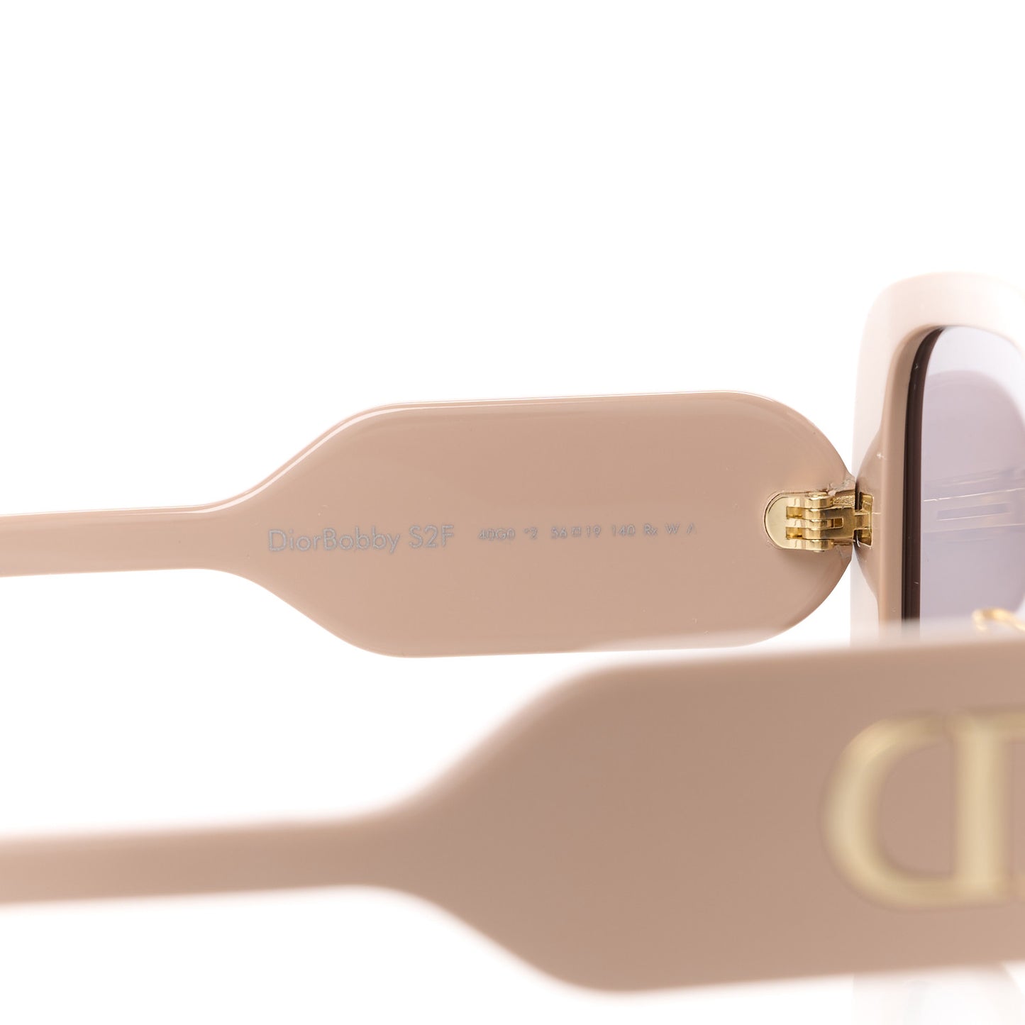 Diorbobby S2F Sunglasses Beige
