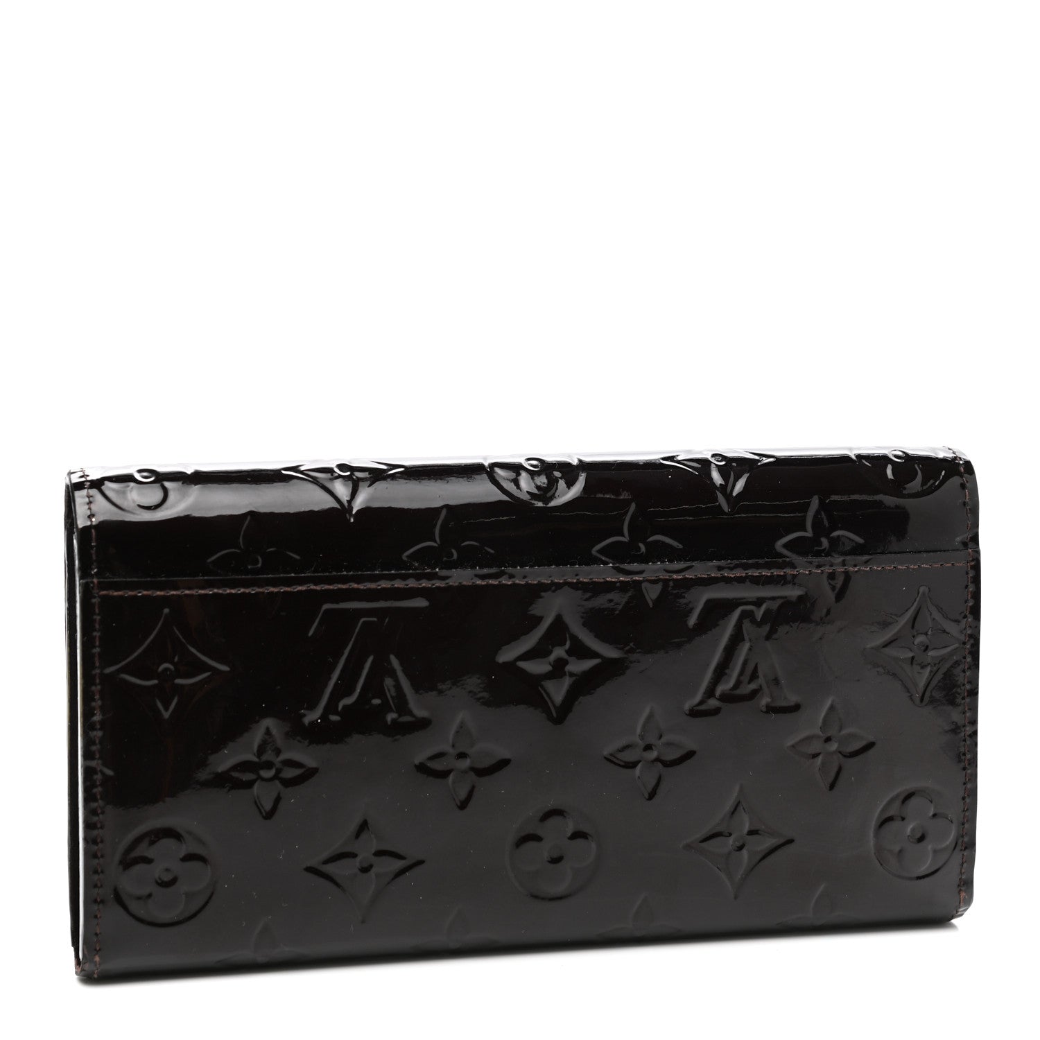 Louis Vuitton Vernis Sarah Wallet NM Amarante 3 of 6