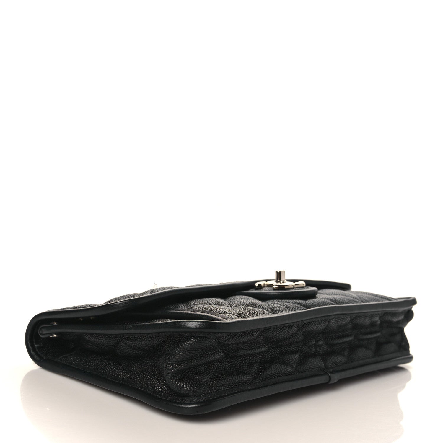 Chanel Caviar Quilted Medium French Riviera Flap Black 4 of 9