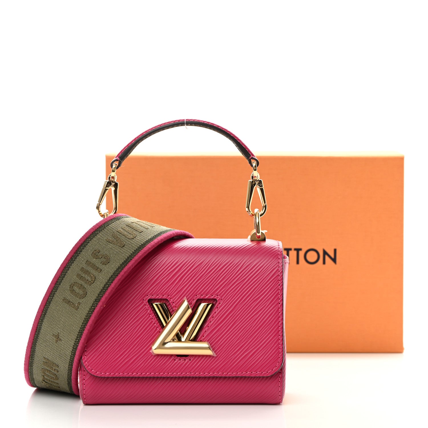 Louis Vuitton Epi Twist Shoulder Bag Mini Agathe Rose Pink 11 of 11