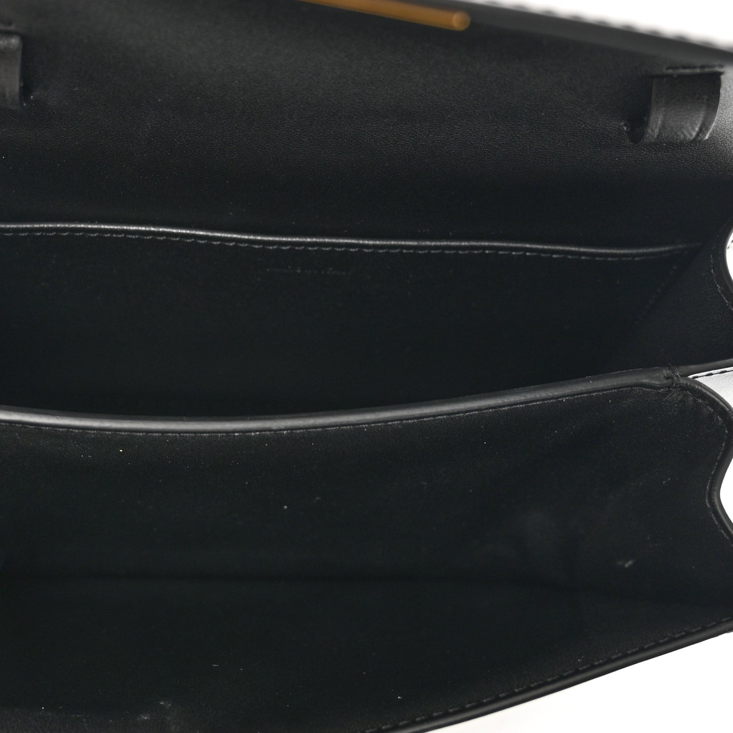 Box Calfskin Teen Classic Box Flap Bag Black