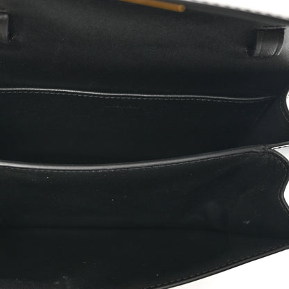 Celine Box Calfskin Teen Classic Box Flap Bag Black 5 of 9