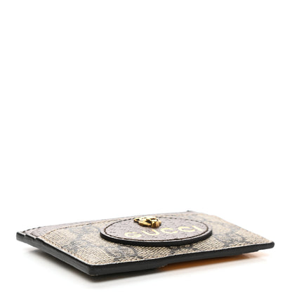 Gucci GG Supreme Monogram Neo Vintage Card Holder Beige Crop New Acero 3 of 5