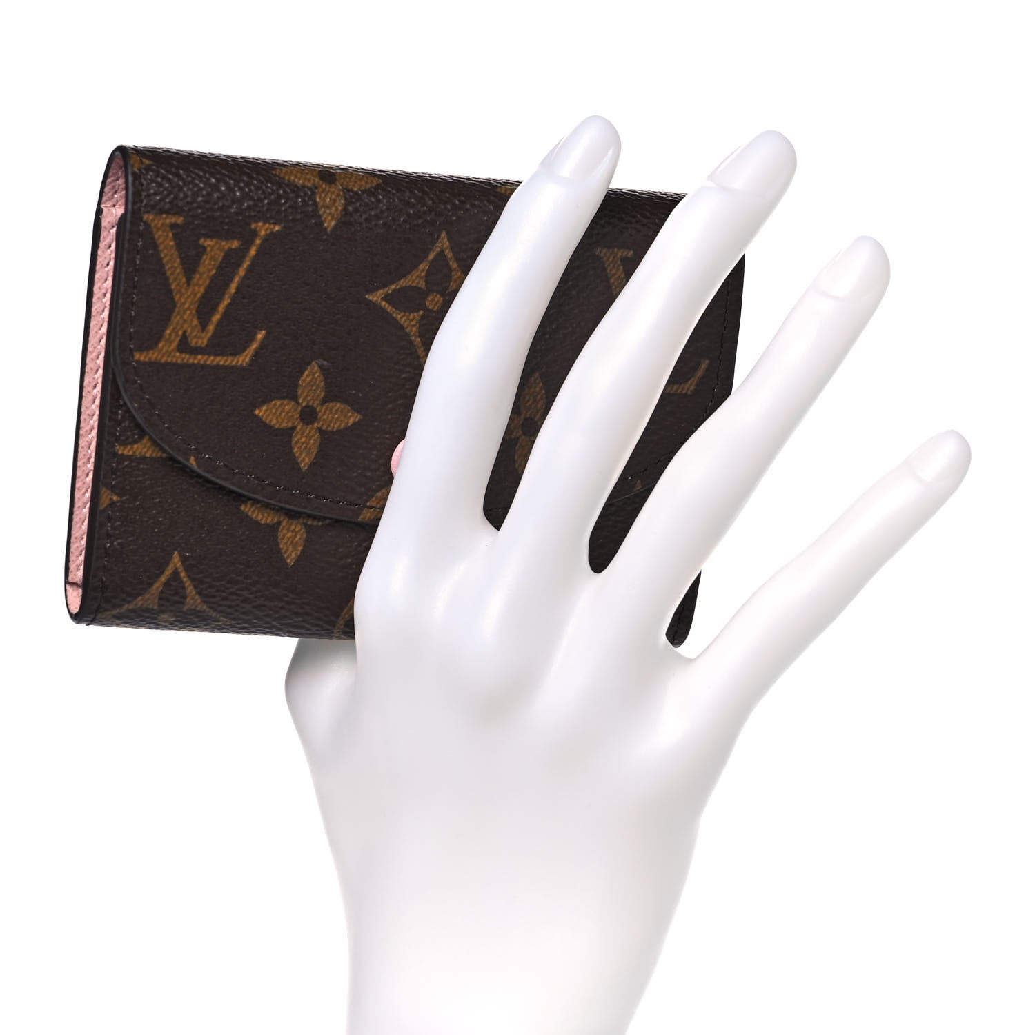 Louis Vuitton Monogram Rosalie Coin Purse Rose Ballerine 2 of 9