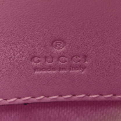 Gucci GG Supreme Monogram Strawberry Round Wrist Wallet 6 of 8